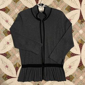 Gray and Black sweater